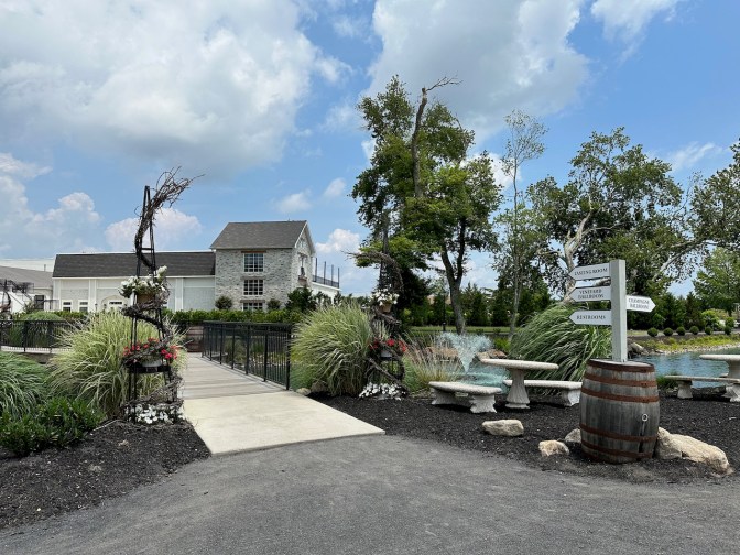 Exterior of Renault Winery.