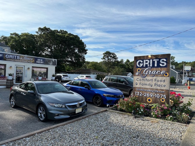 2012 Honda Accord parked in front of Grits & Grace diner.