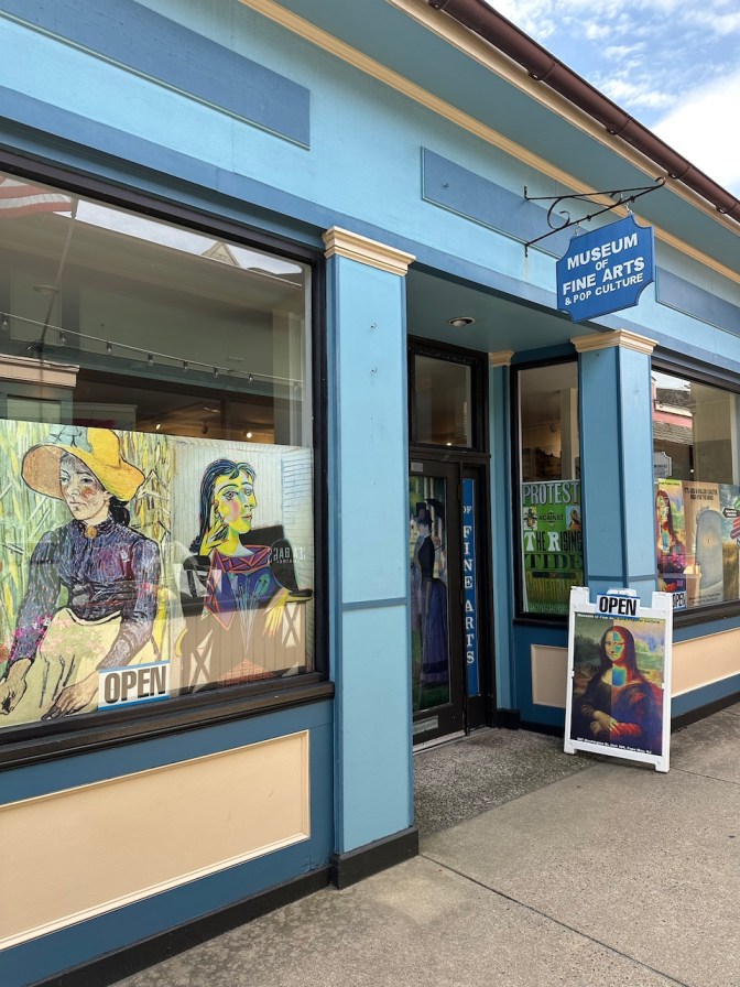 Exterior of Museum of Fine Arts & Pop Culture