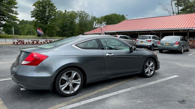 2012 Honda Accord parked in front of Kayuta Drive-In.