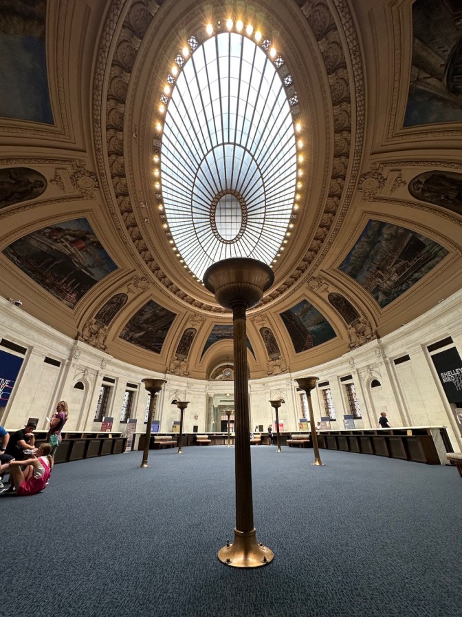 Central rotunda of National Museum of the American Indian.