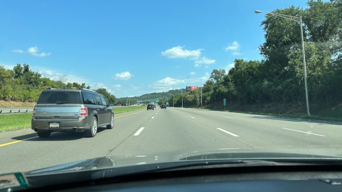 View of I-78 in New Jersey.