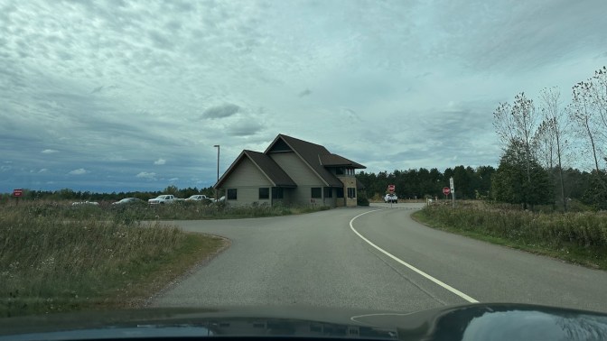 Visitor center for Willow River State Park.