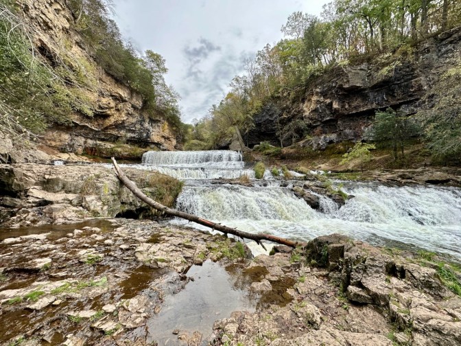View of Willow Falls.
