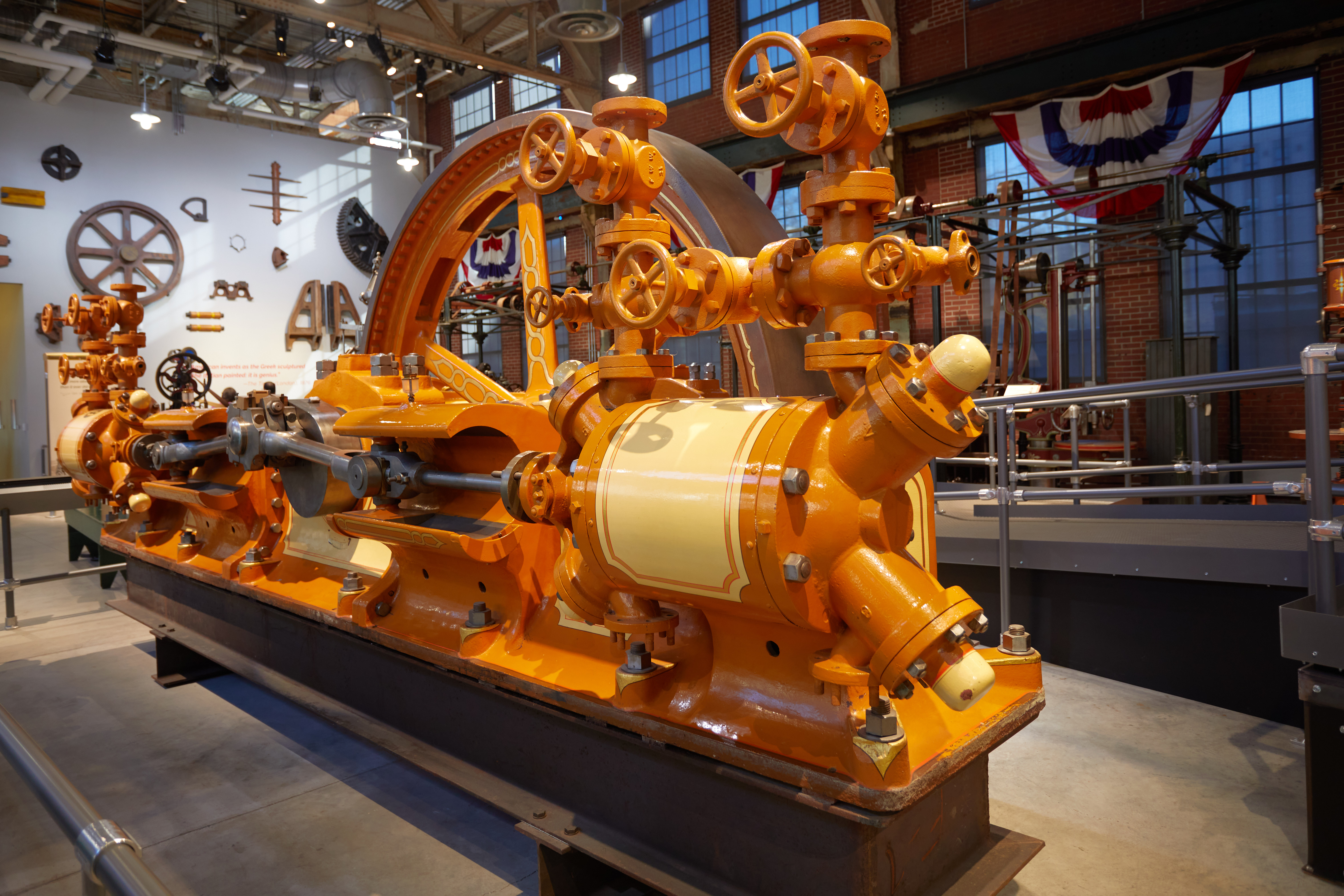 Linde-Wolff ammonia compressor.