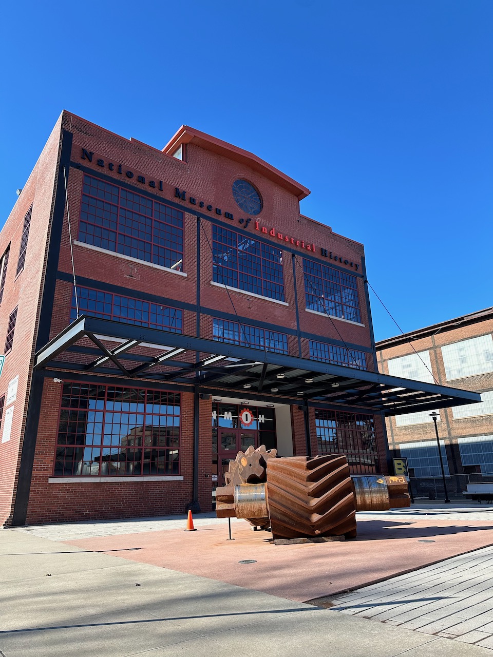 Exterior of National Museum of Industrial History.