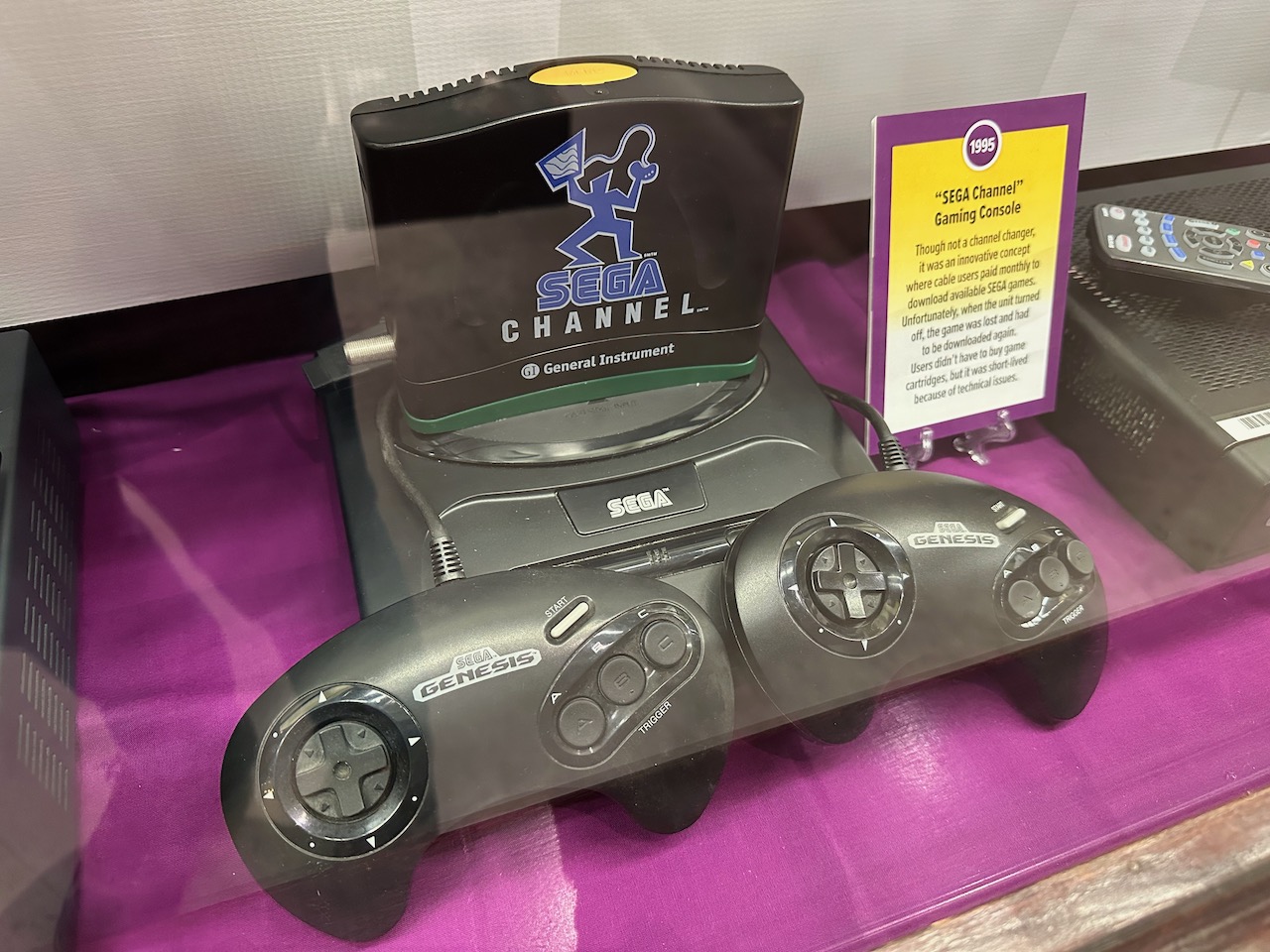 SEGA Channel Gaming Console.