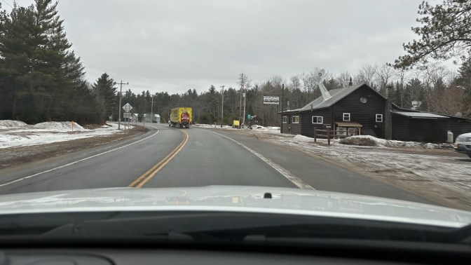 View of Wigwam tavern along NY-28