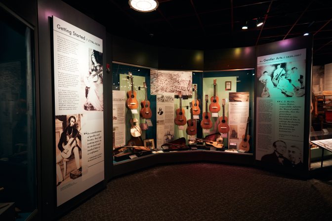 Entrance to Martin Guitar museum.