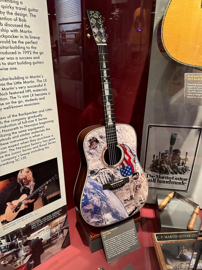 Moon Landing guitar.