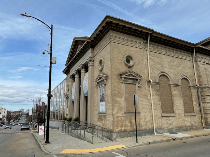 Exterior of Allentown Art Museum.