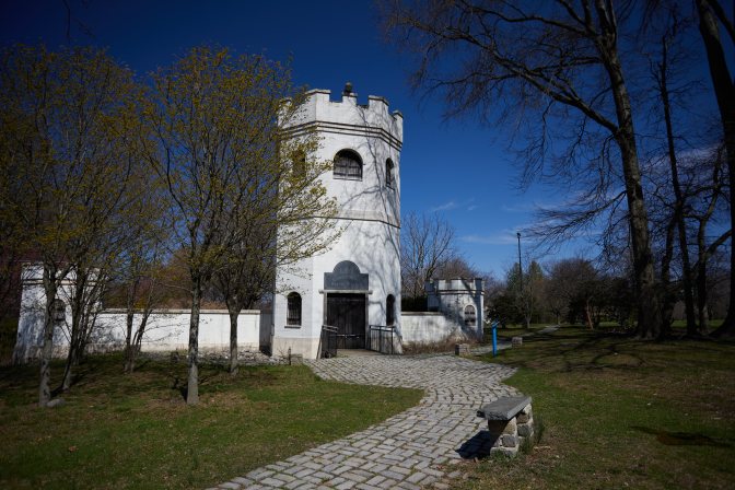 Facade of entrance to Secret Garden.