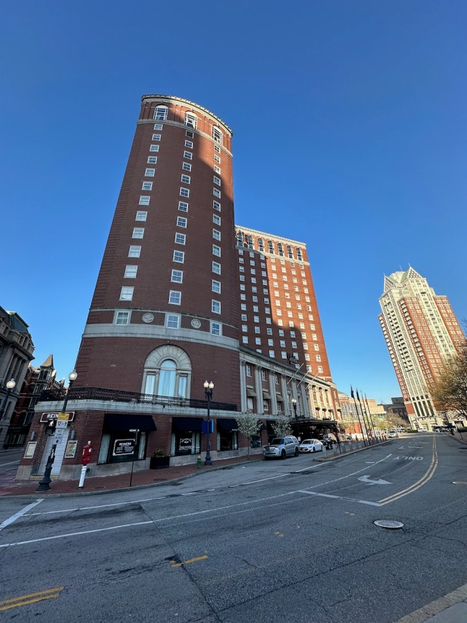 Exterior of The Graduate hotel.