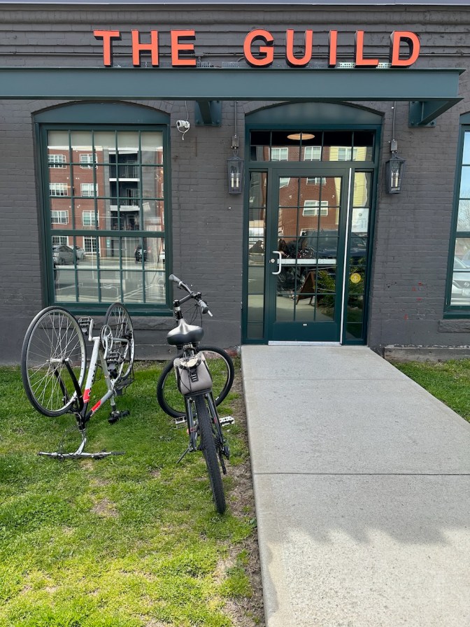 Entrance to The Guild Brewery and Restaurant.