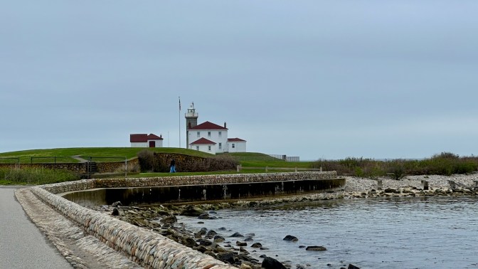View of Watch Hill Light.