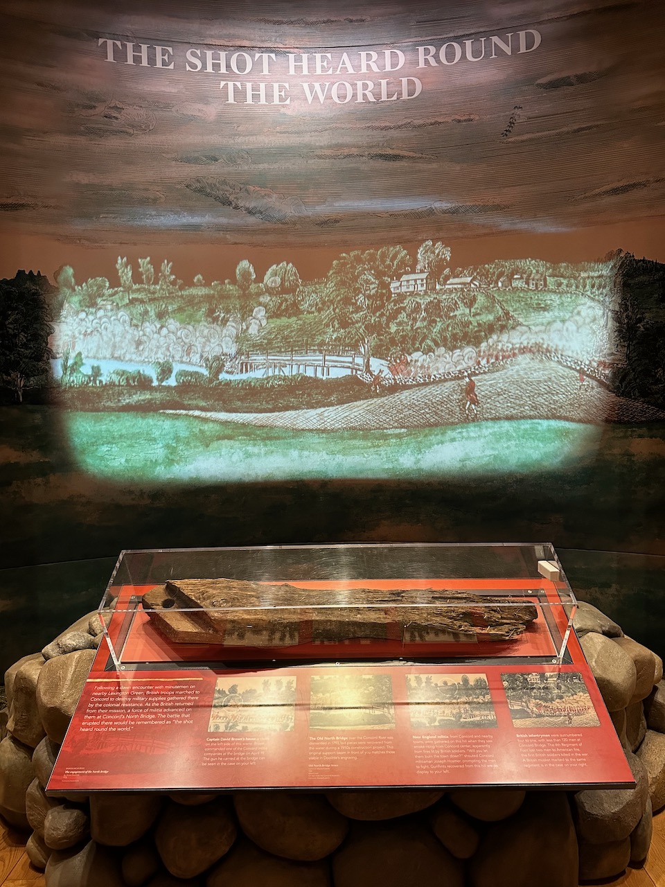 Exhibit on Concord and Lexington.