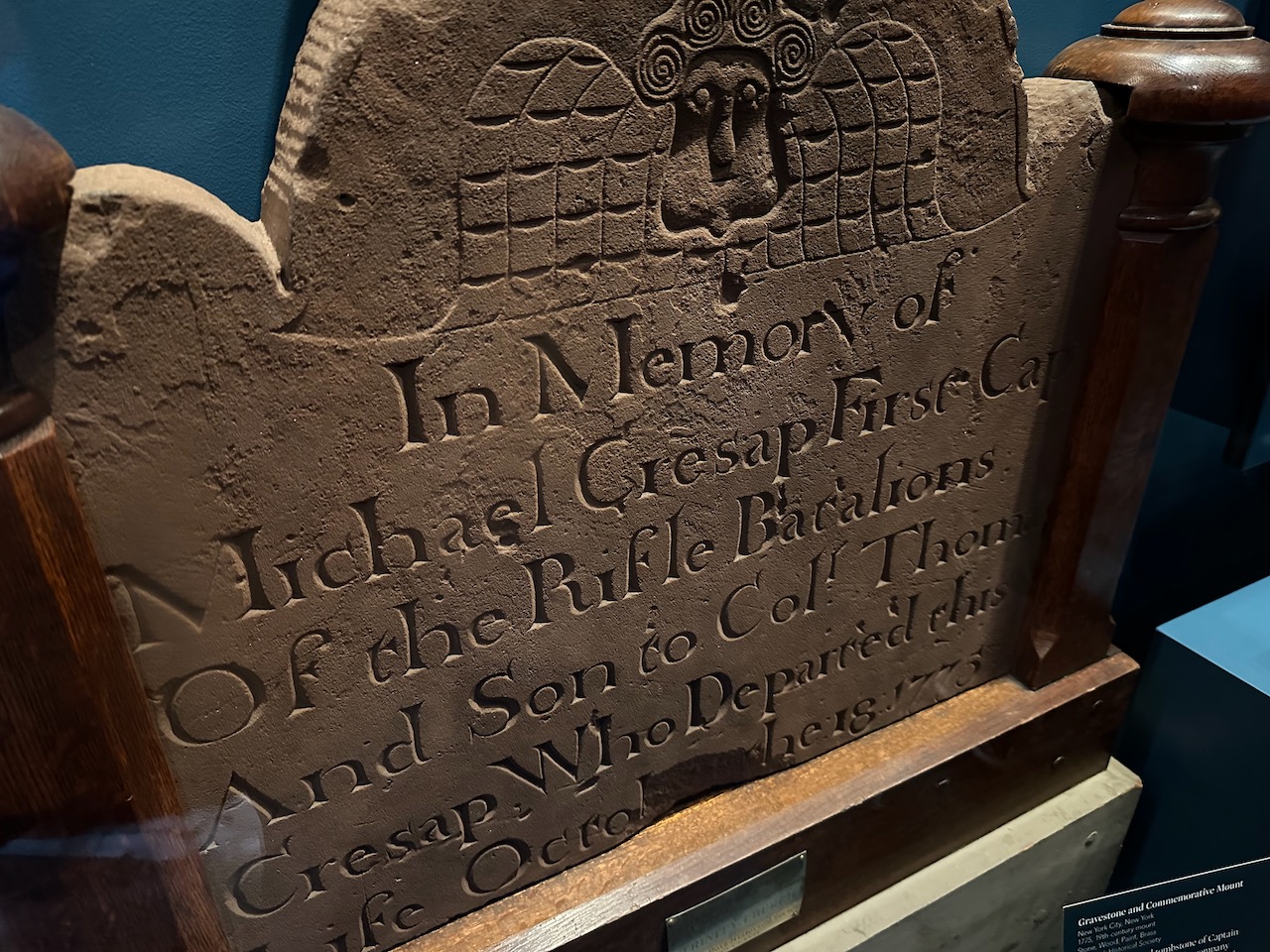 Tombstone of Captain Michael Cresap.