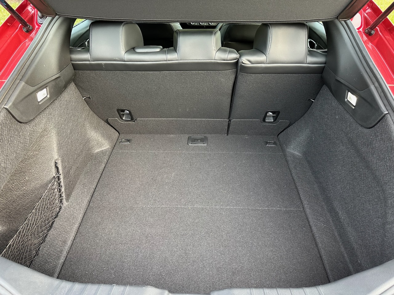 Trunk of Acura Integra.