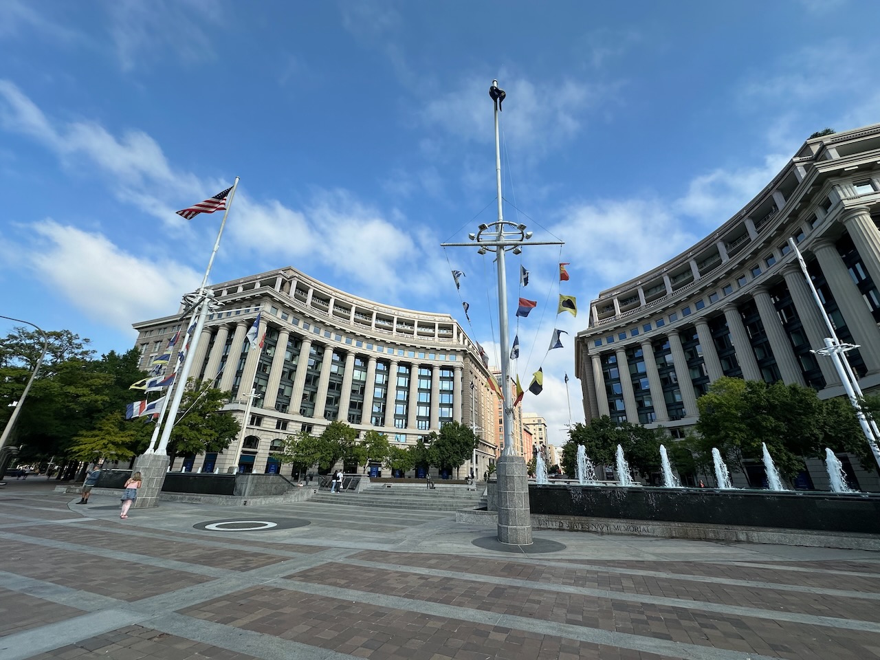 US Navy Memorial in Washington DC.