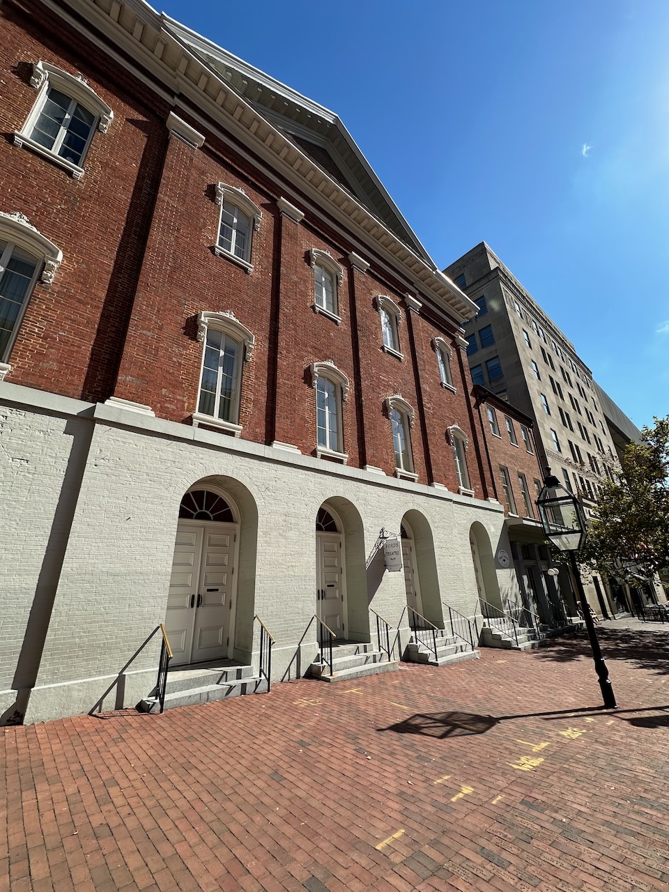 Exterior of Ford's Theater.