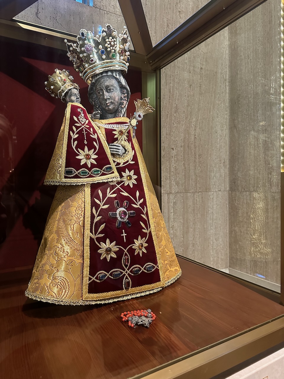 Our Lady of Altotting statue.