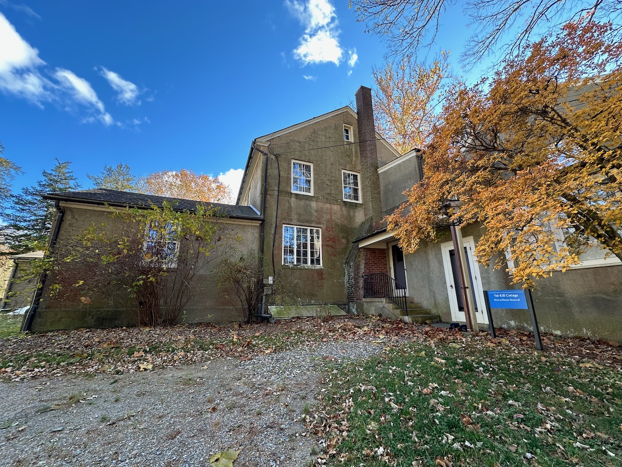 Exterior of Stone Cottage.