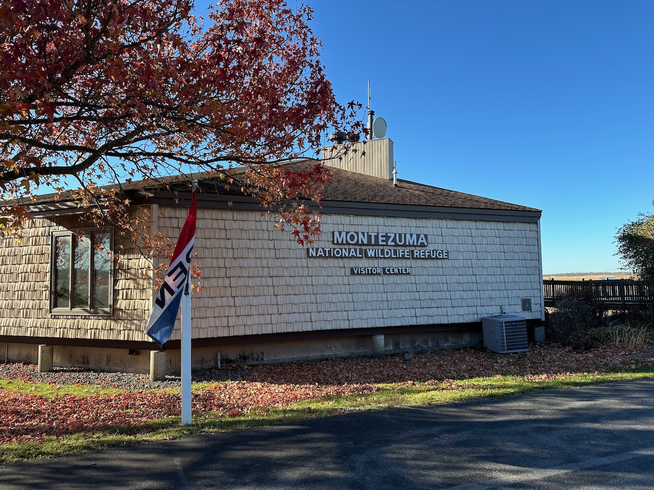 Montezuma National Wildlife Refuge Visitor Center.