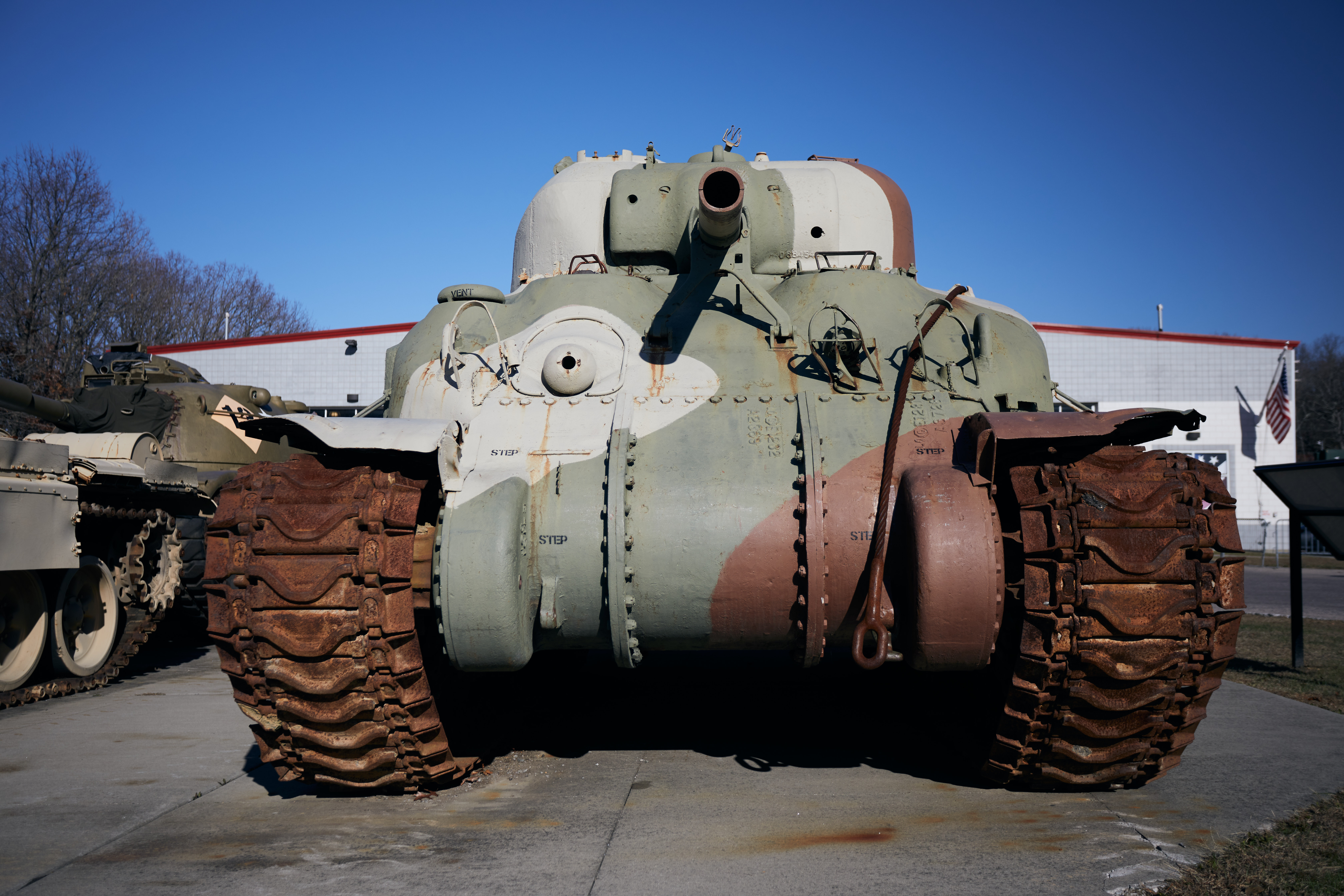 M4 Sherman Flamethrower tank.