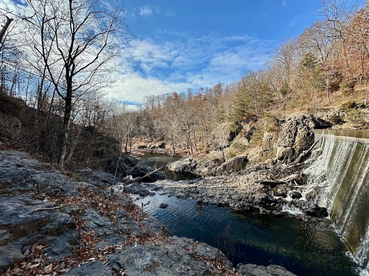 Photo of Buttermilk Falls and East Branch Middle Brook.