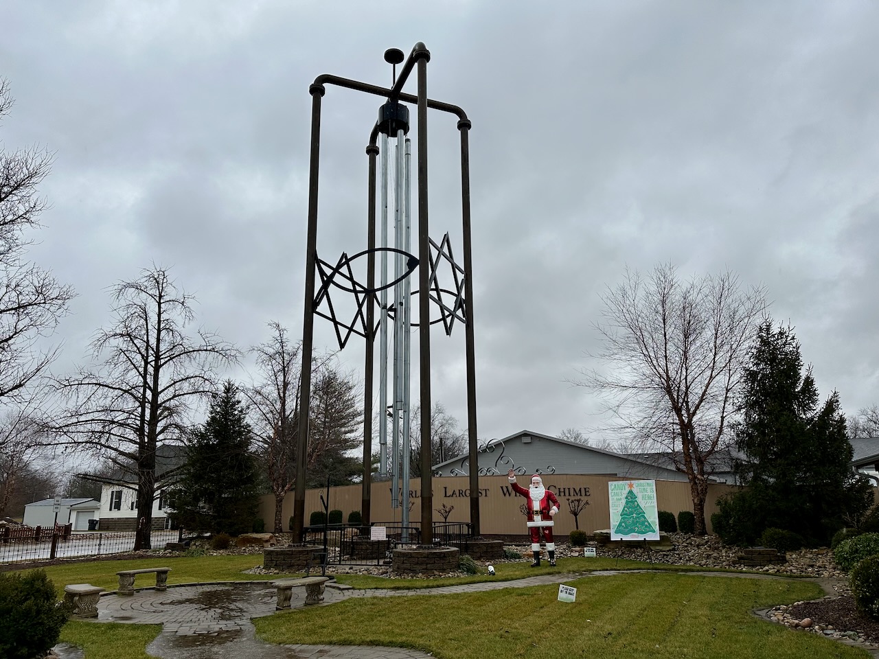 World's Largest Wind Chime.