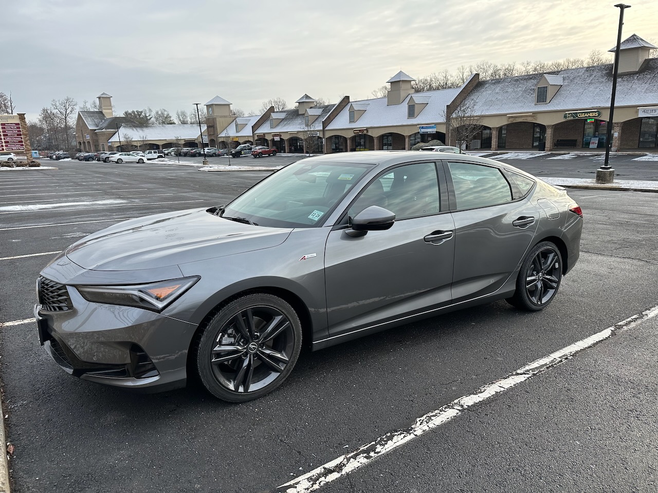 2025 Acura Integra in gray. 