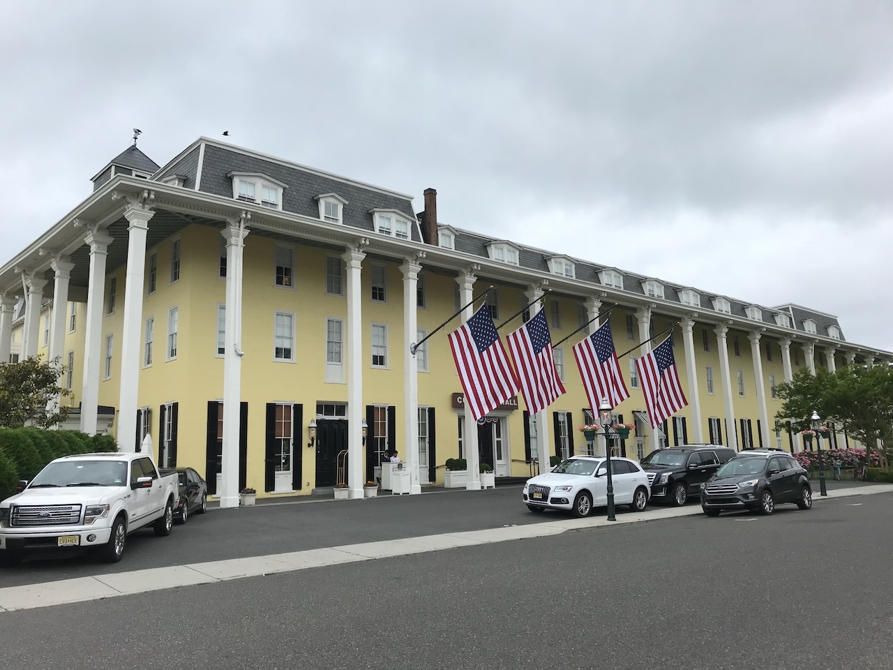 Exterior of Congress Hall. 