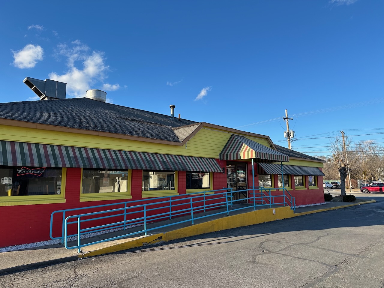 Exterior of Front Door Diner
