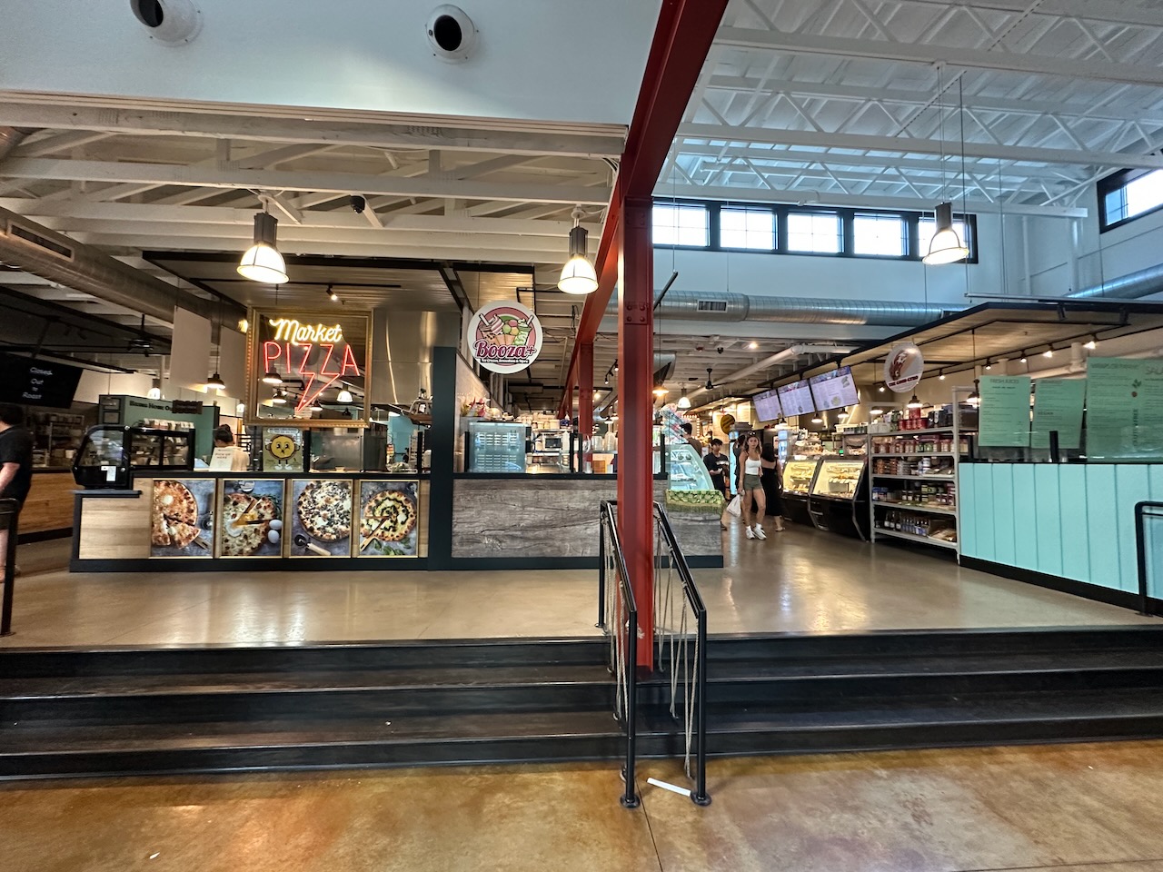 Interior of New Hope Ferry Market. 