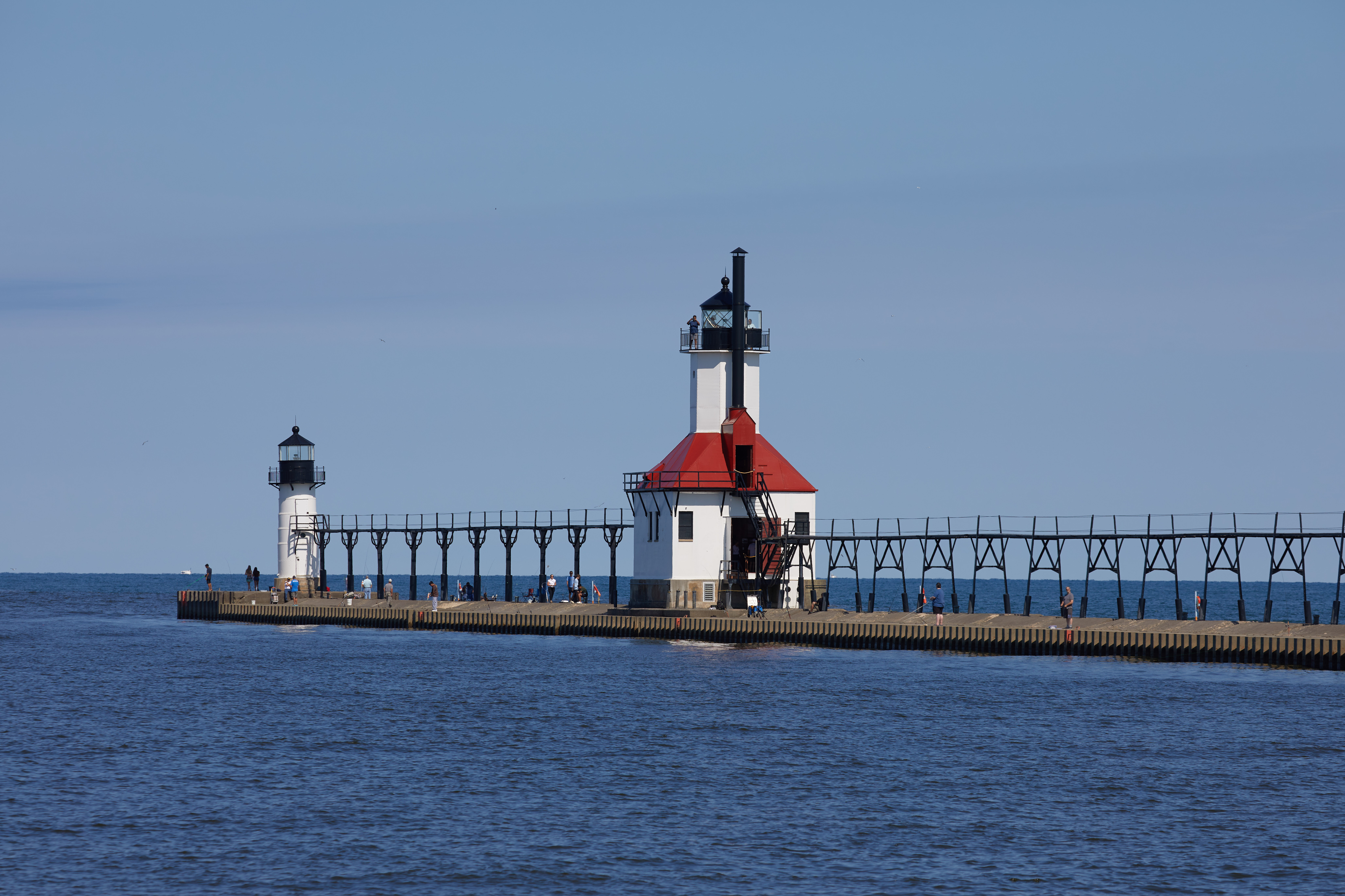 St. Joseph North Pier Inner and Outer light.