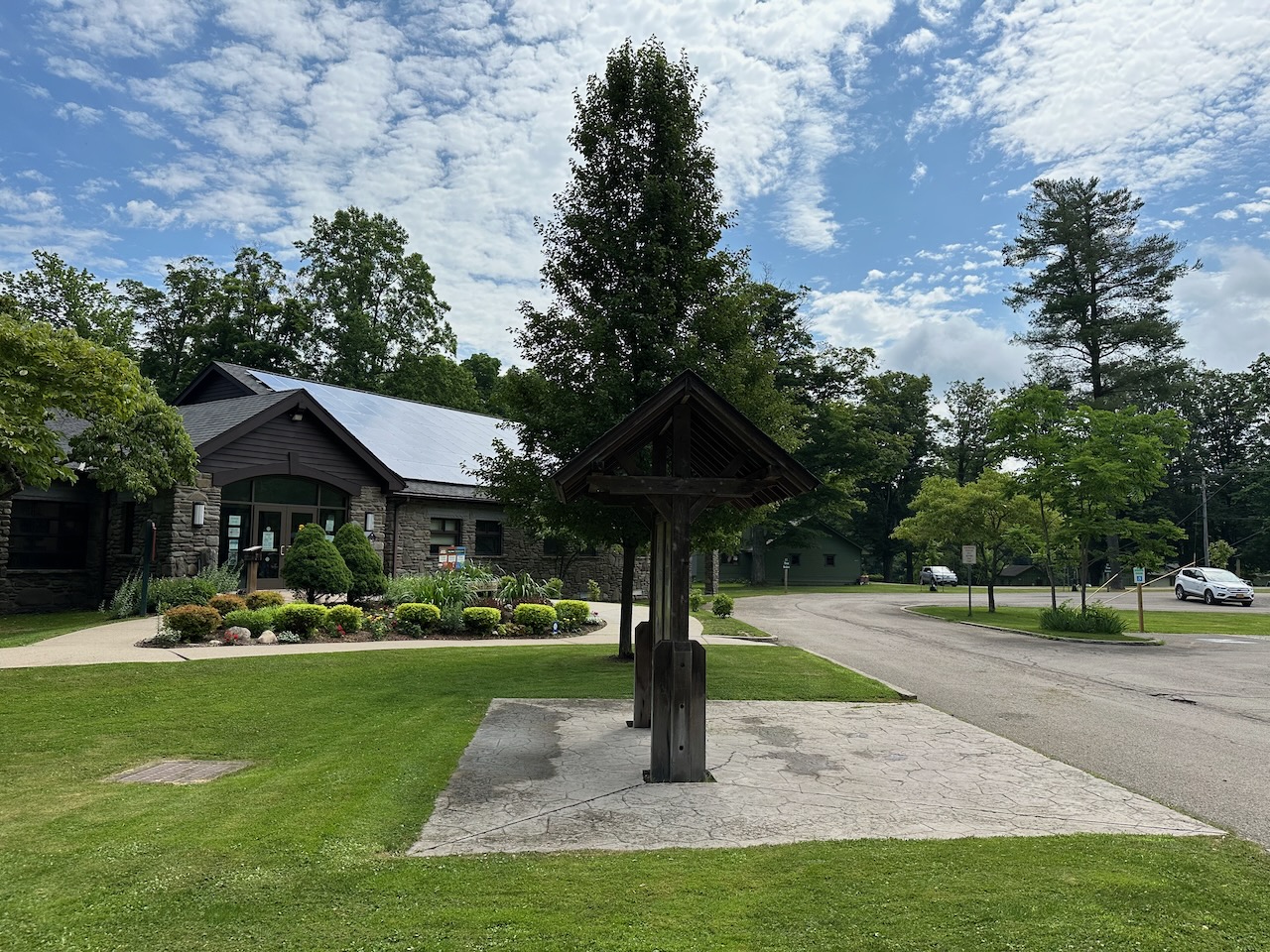 Letchworth State Park Visitor Center.