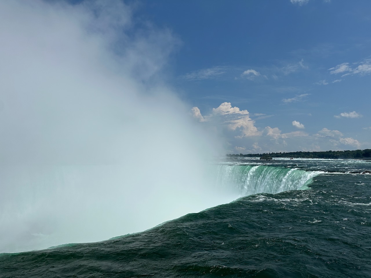 Top of Horseshoe Falls.