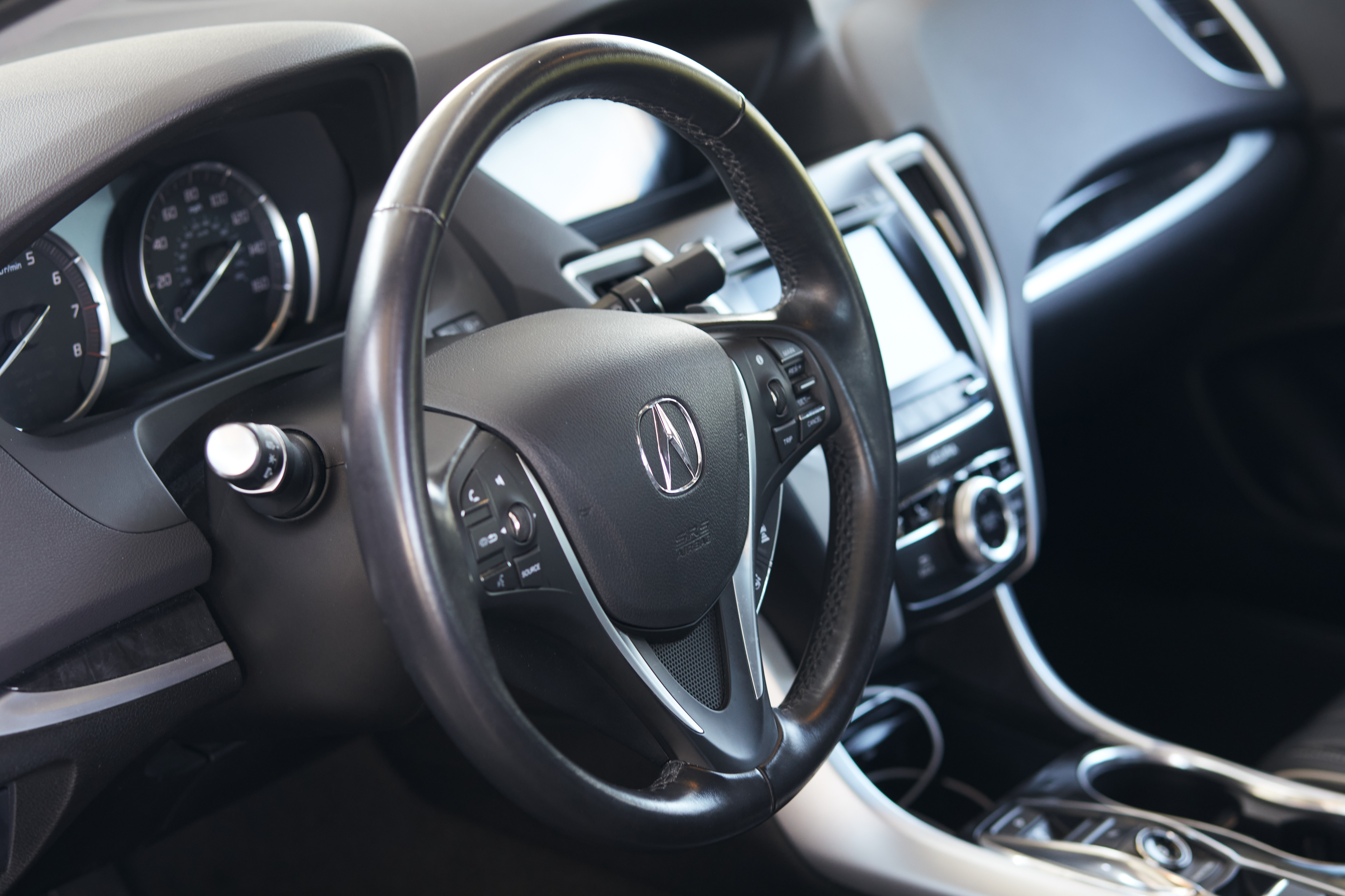 Interior of 2020 Acura TLX.