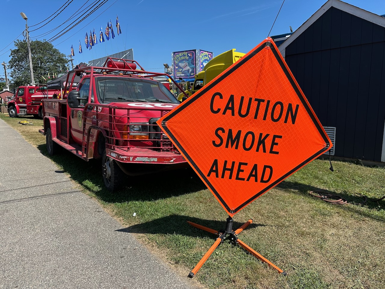 Exhibit on NJ Forest Fire Fighters.