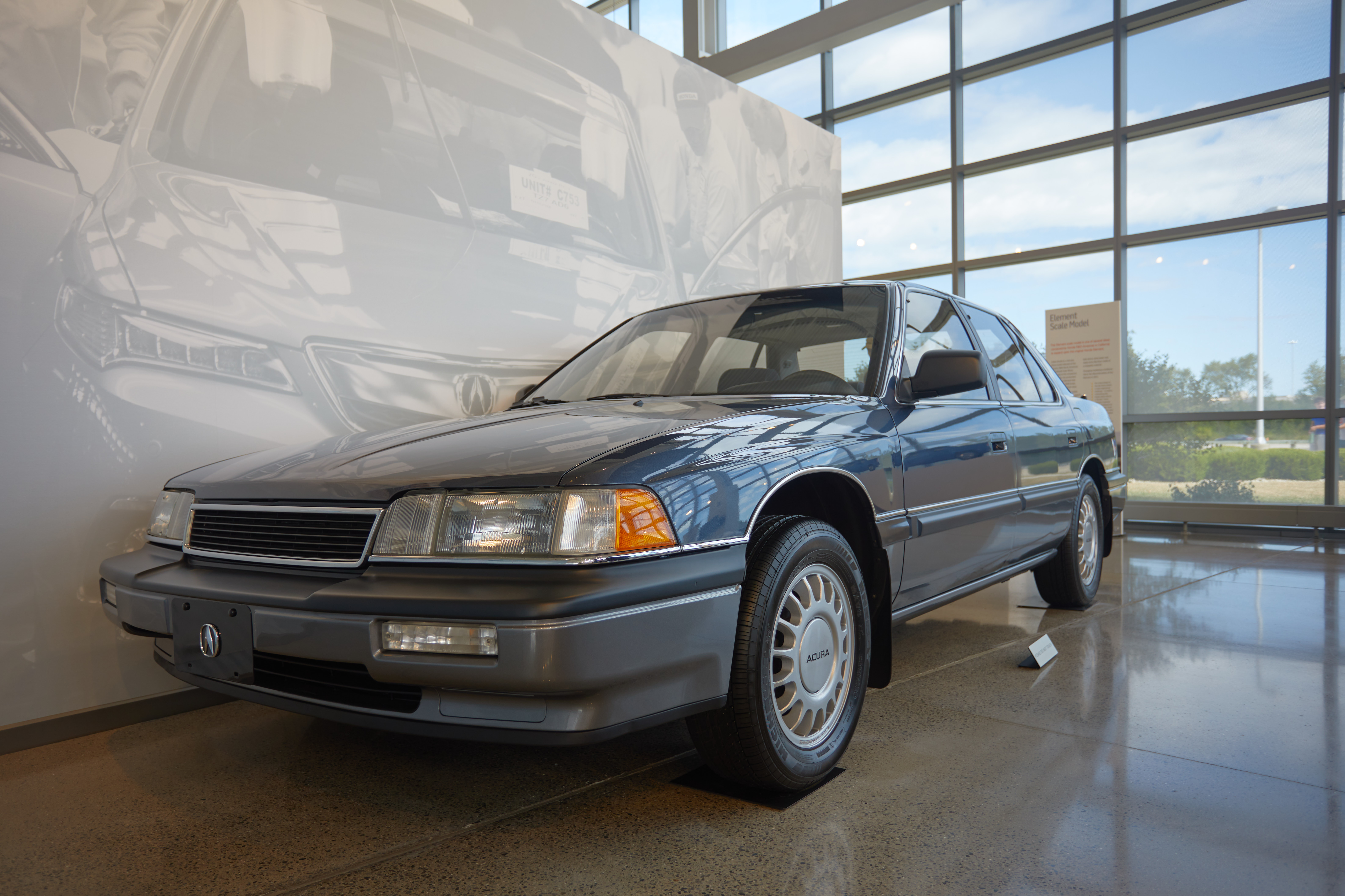 First generation Acura Legend sedan.