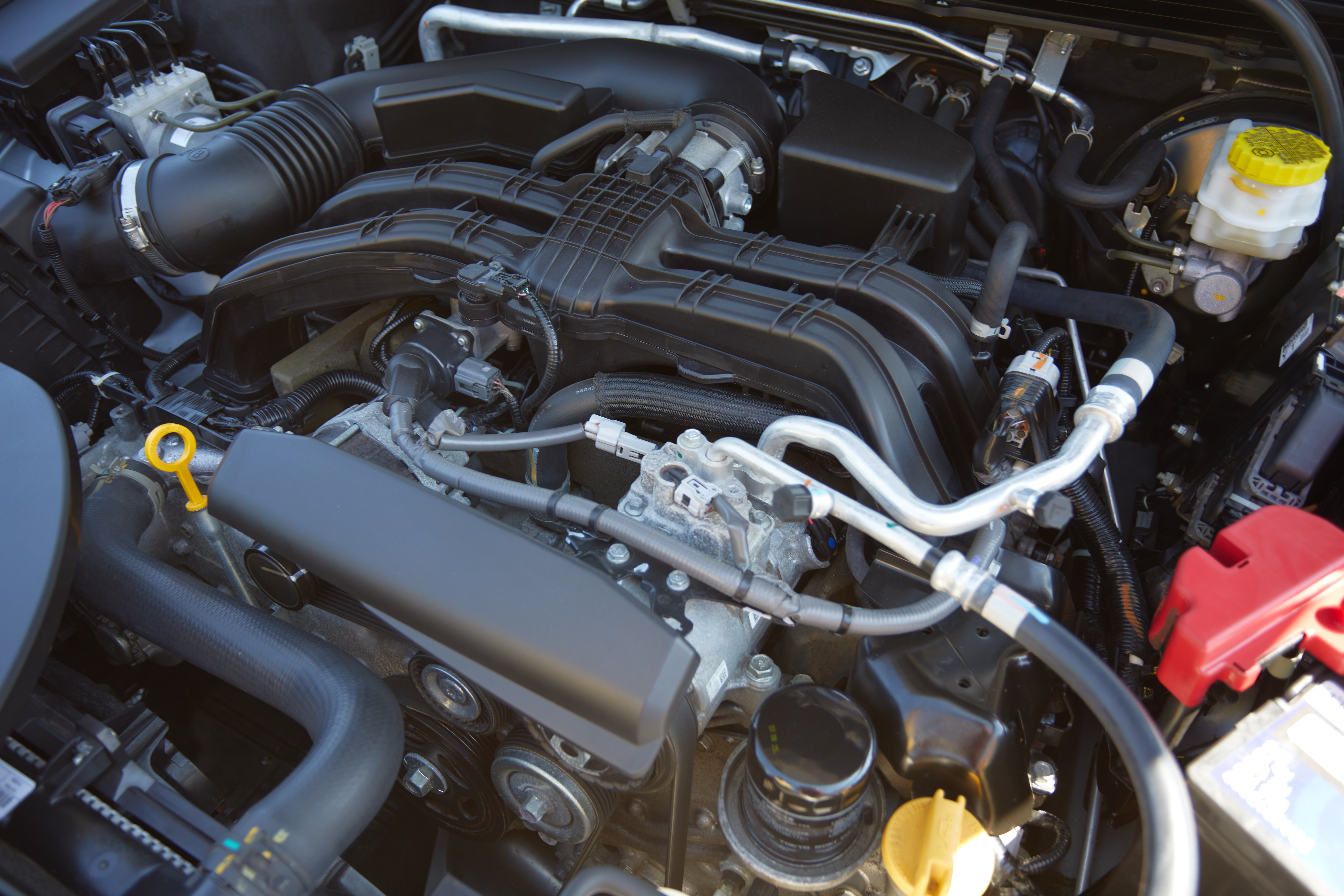 Subaru flat-four engine.