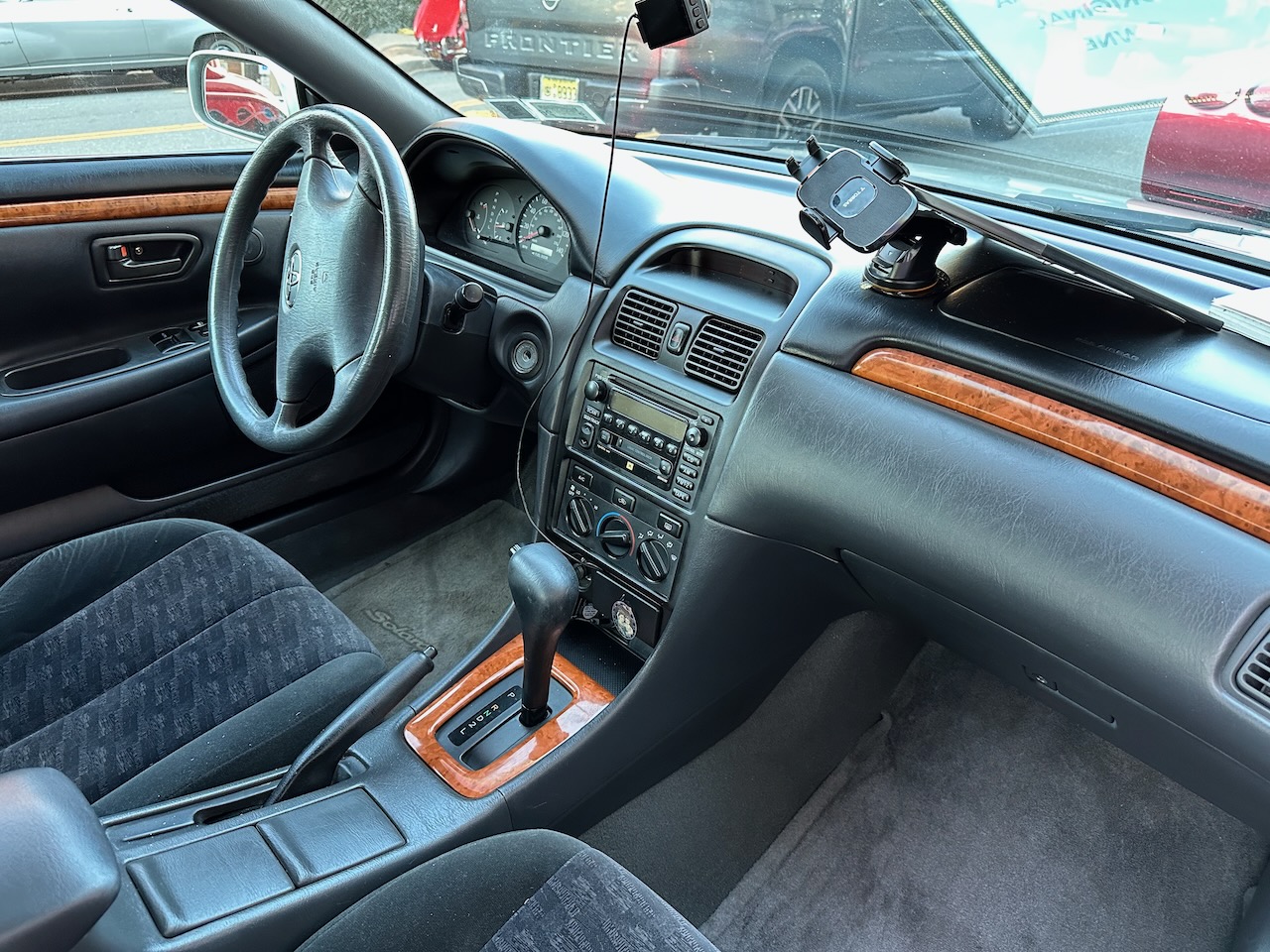 Interior of 2002 Toyota Camry Solara. 