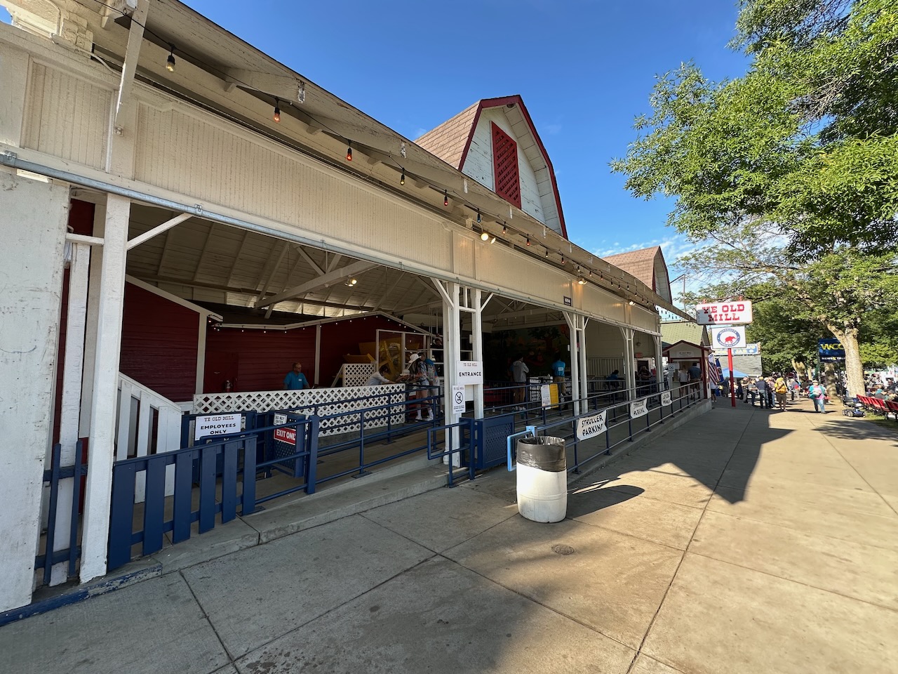 Exterior of Ye Old Mill.