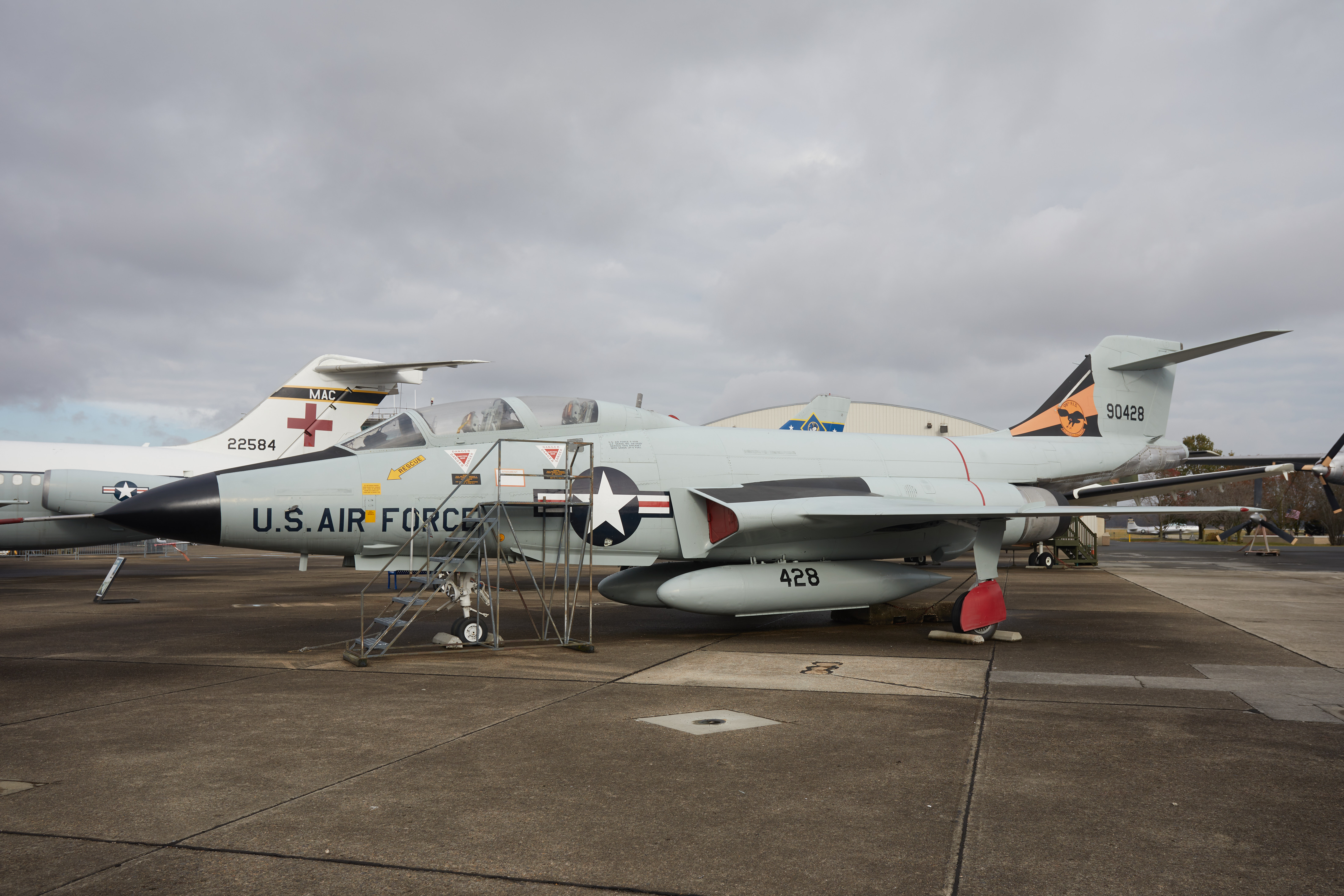F-101B Voodoo fighter jet. 