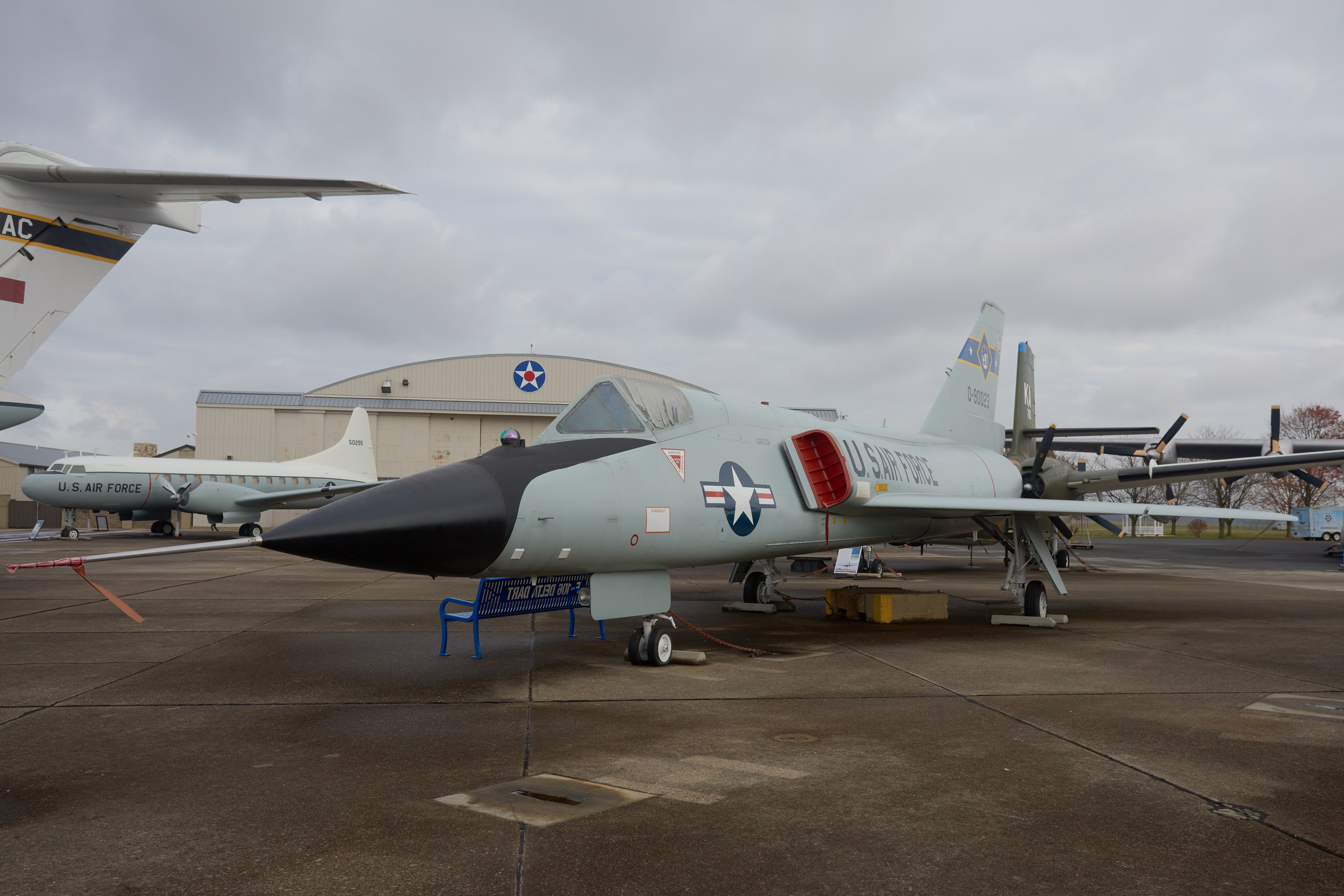 F-106A Delta Dart on tarmac.