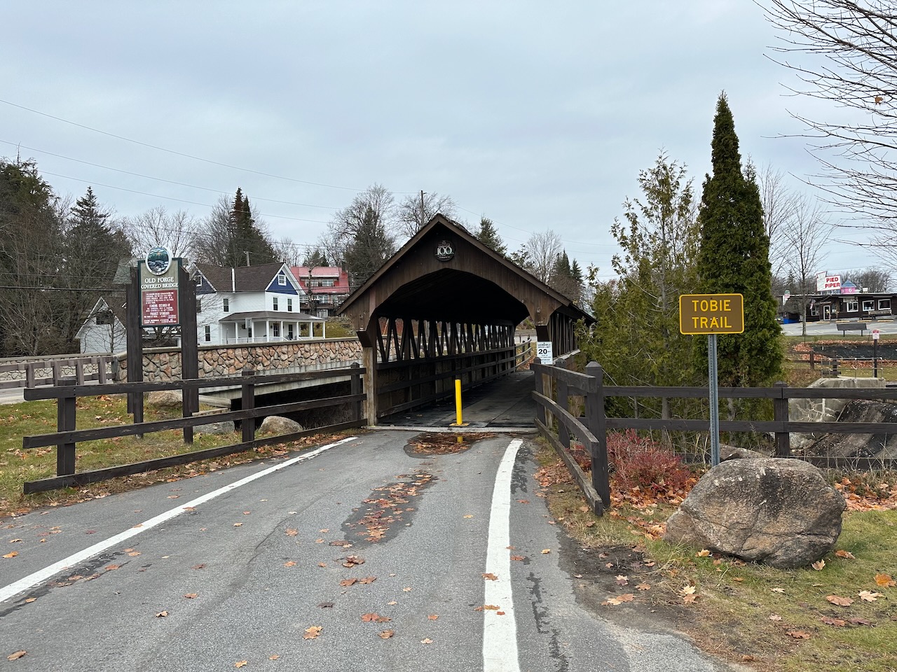Old Forge Covered Bridge.