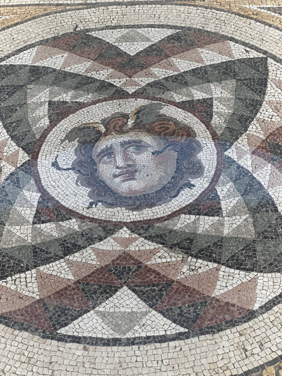 Mosaic of Medusa.